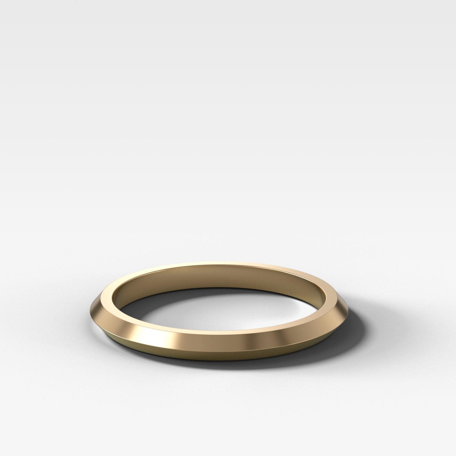 Butter Knife Edge Ring (2mm) - GOODSTONE