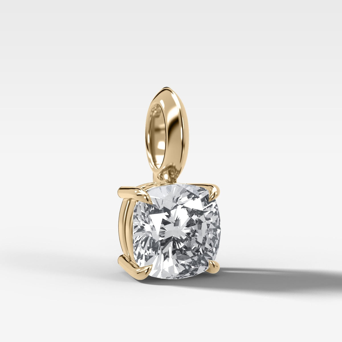Classic Cushion Attachable Diamond Pendant - GOODSTONE