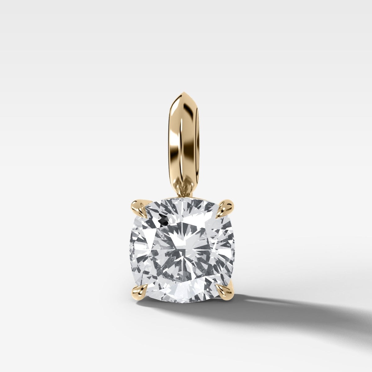 Classic Cushion Attachable Diamond Pendant - GOODSTONE