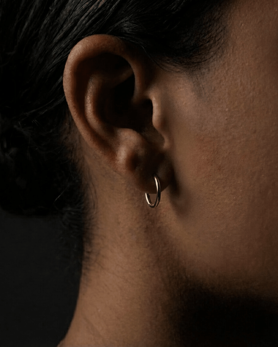 Classic Huggie Hoop Earrings - GOODSTONE