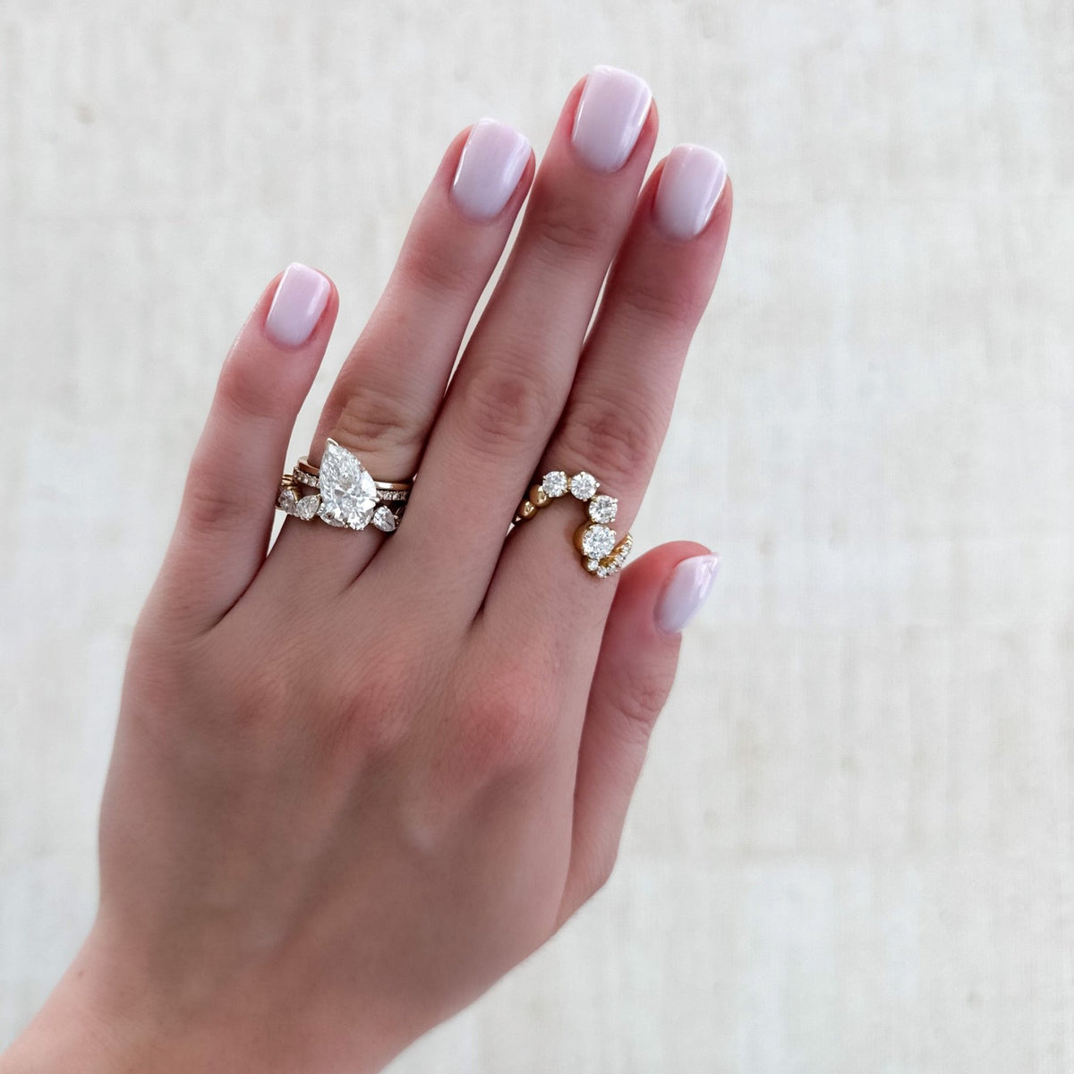 Classic Pavé Diamond Wedding Band - GOODSTONE