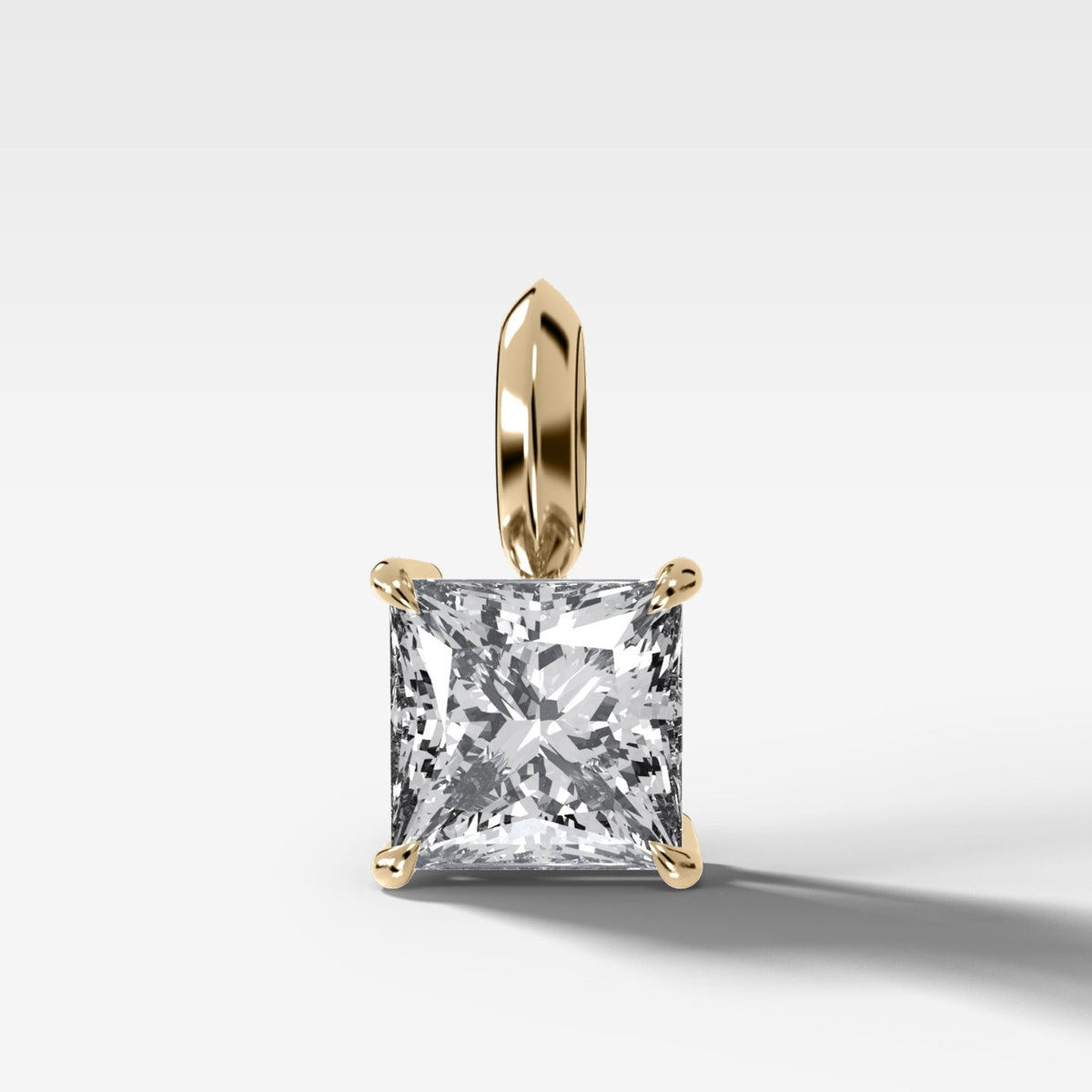 Classic Princess Attachable Diamond Pendant - GOODSTONE