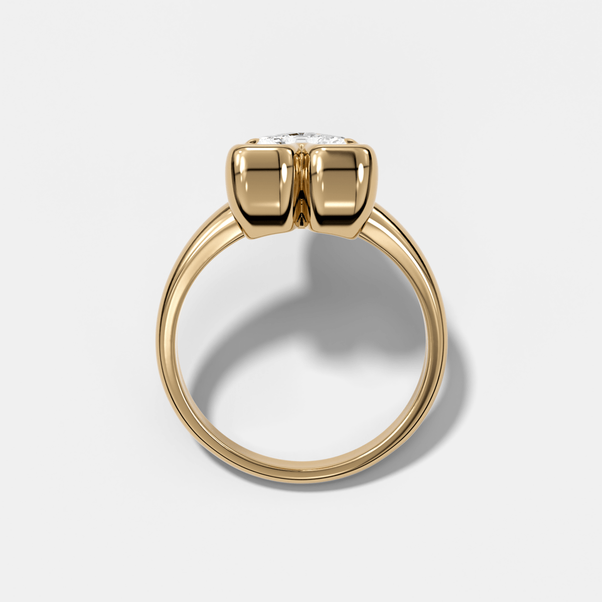 Club Diamond Initial Ring - Letter A - GOODSTONE