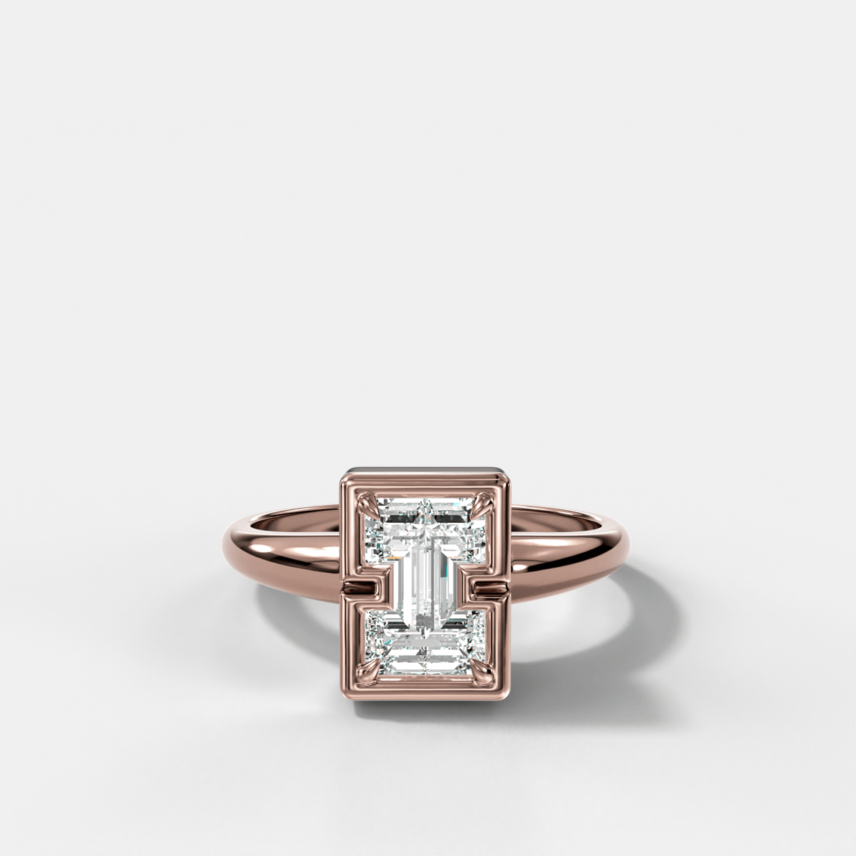 Club Diamond Initial Ring - Letter I - GOODSTONE