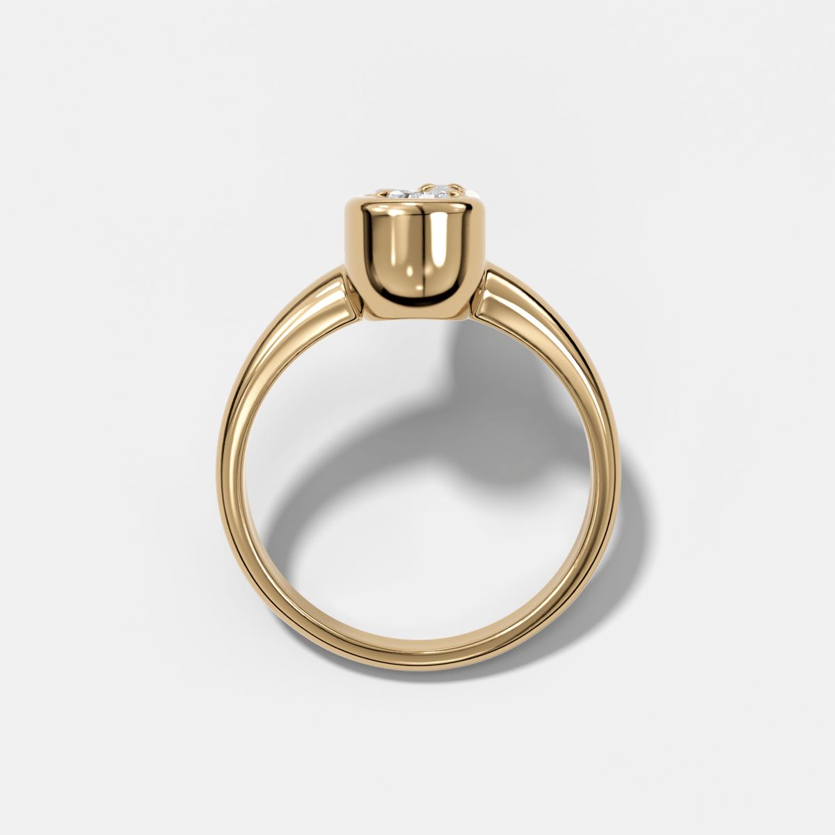 Club Diamond Initial Ring - Letter J - GOODSTONE
