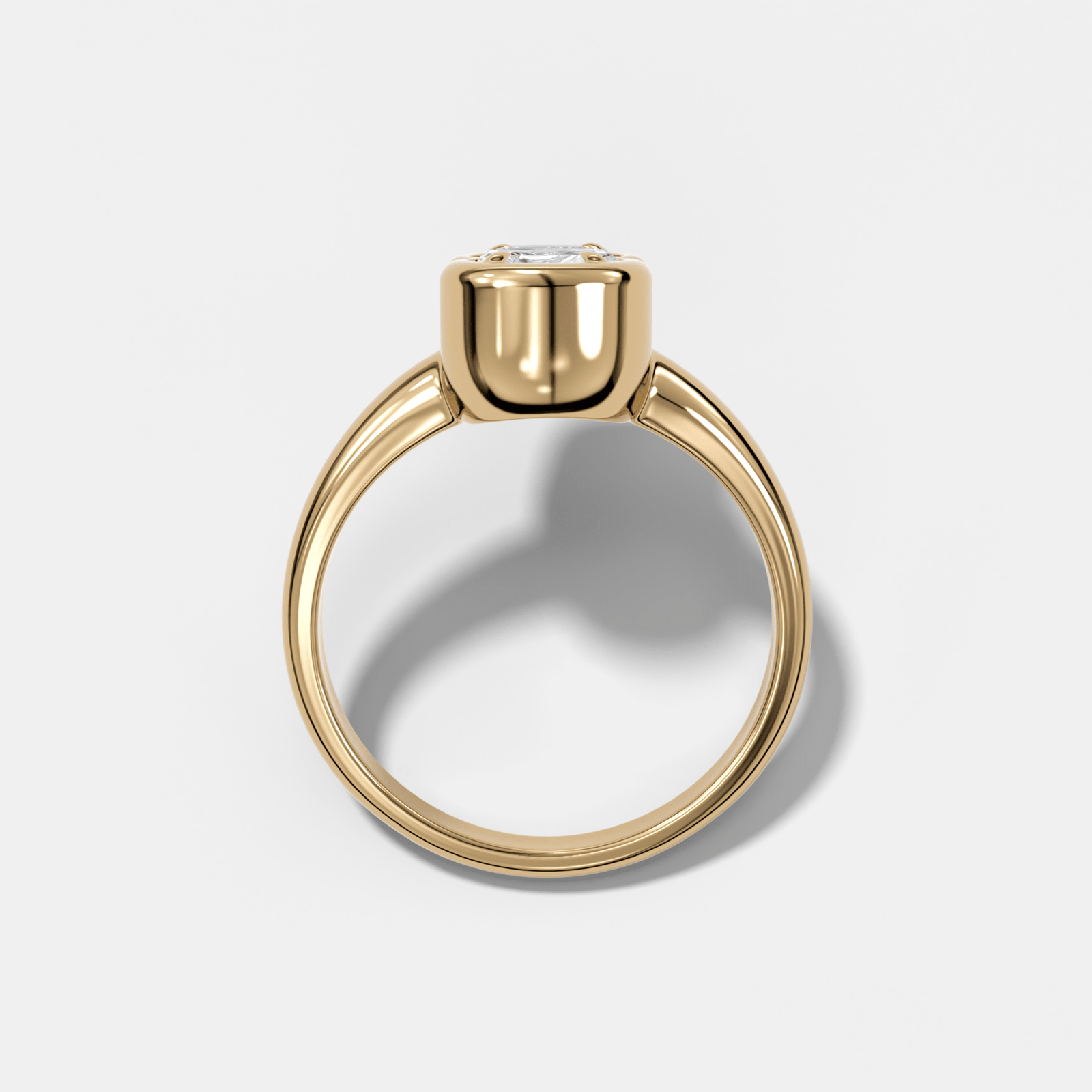Club Diamond Initial Ring - Letter S - GOODSTONE