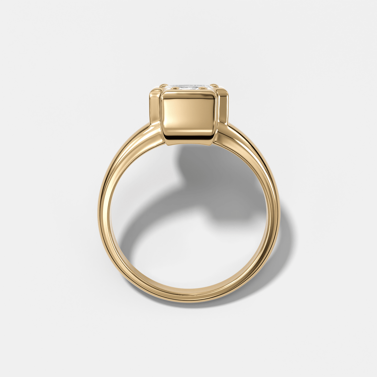 Club Diamond Initial Ring - Letter T - GOODSTONE