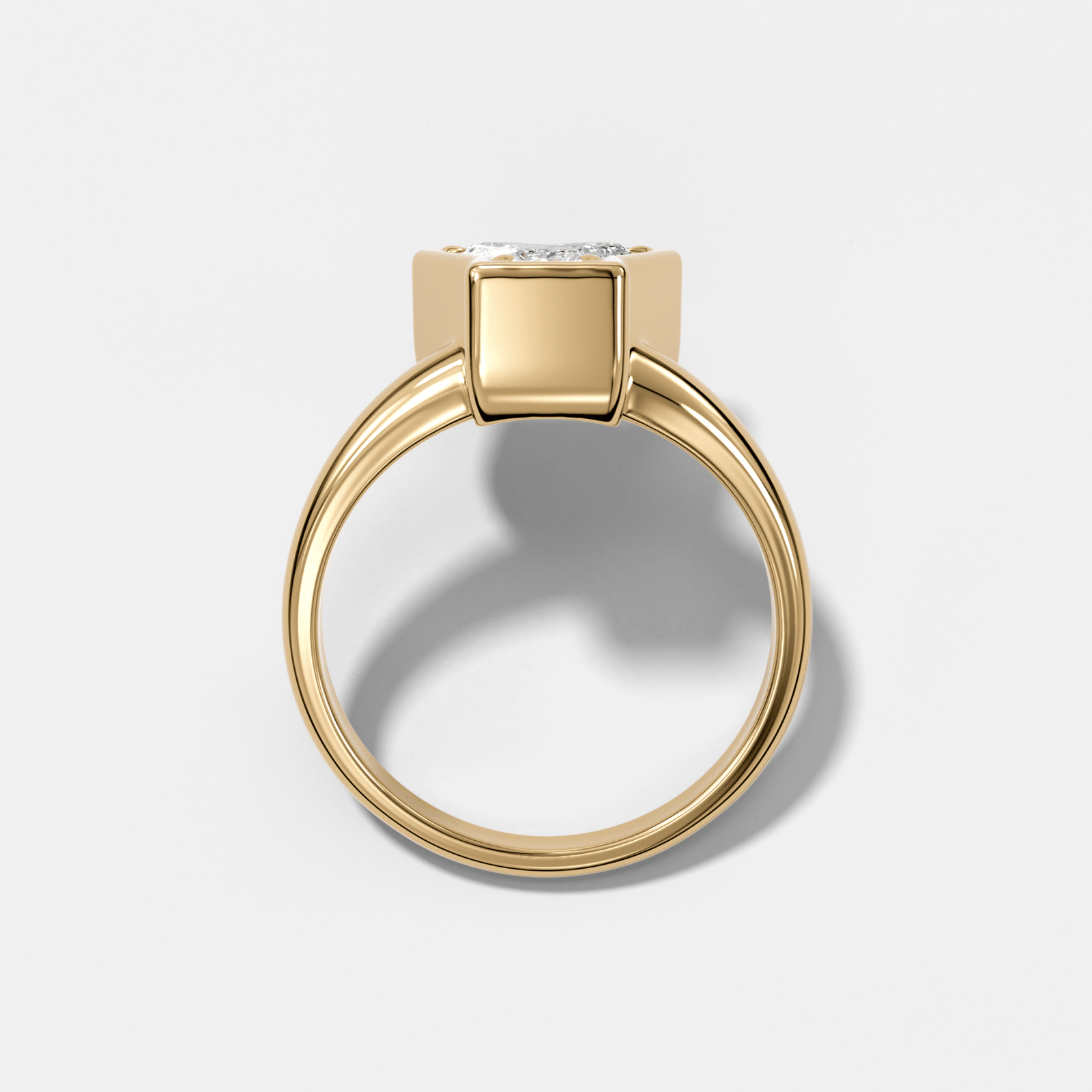 Club Diamond Initial Ring - Letter Y - GOODSTONE