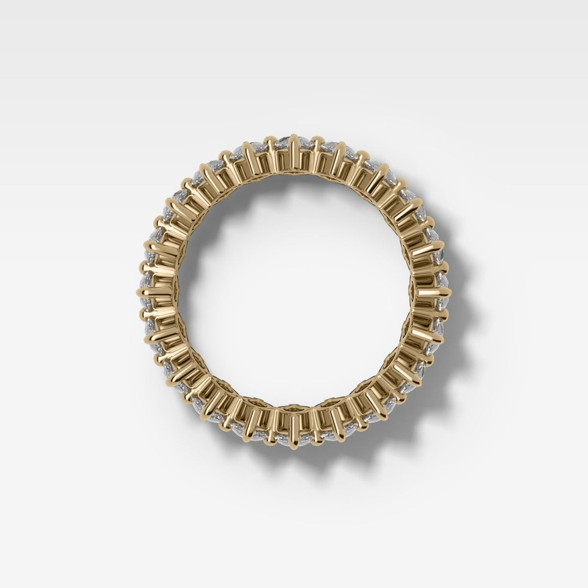 Compass-Set Eternity Band with Marquise Cut Diamonds - GOODSTONE