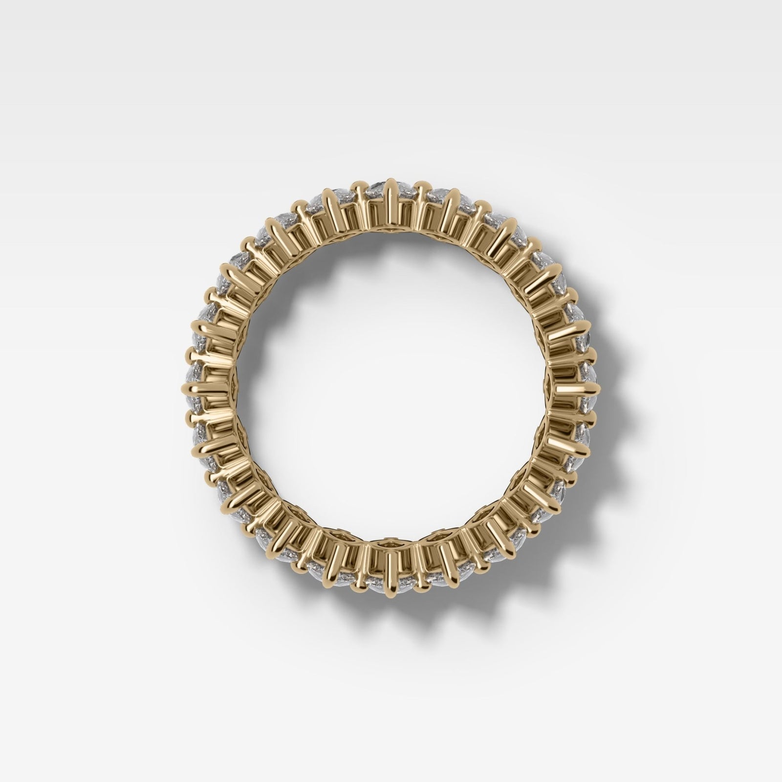 Compass-Set Eternity Band with Marquise Cut Diamonds - GOODSTONE