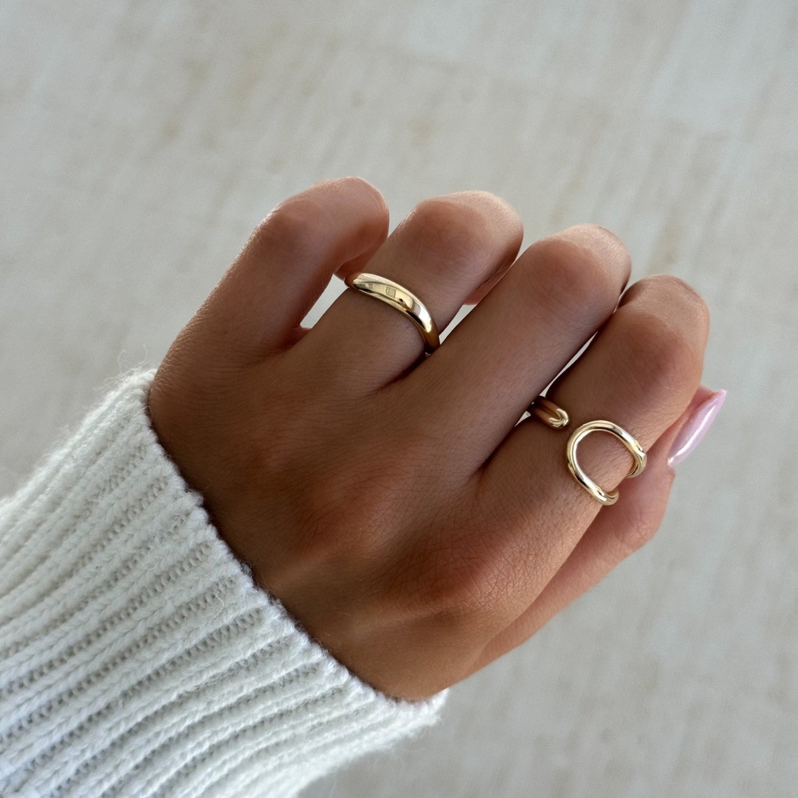 Contoured Wedding Band - GOODSTONE