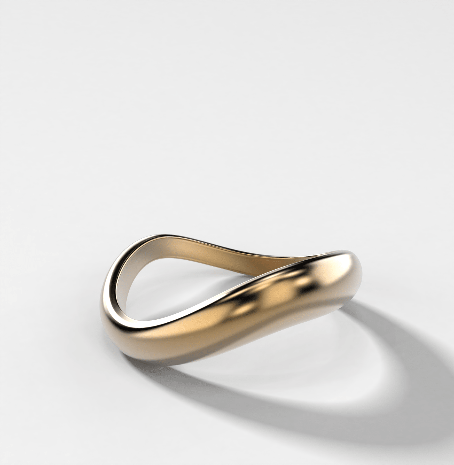 Contoured Wedding Band - GOODSTONE