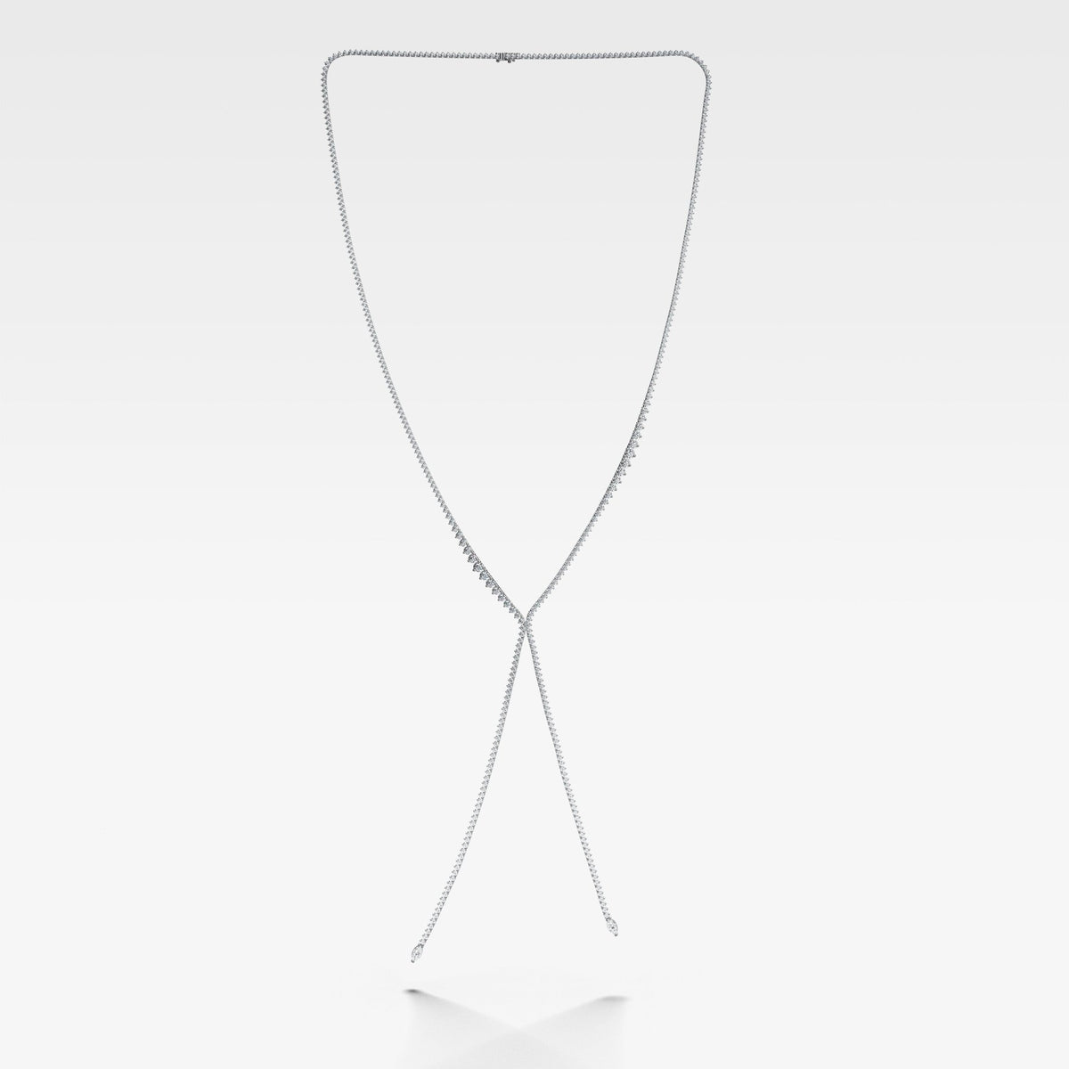 Diamond Bolo Lariat Necklace (14.50 carat) - GOODSTONE