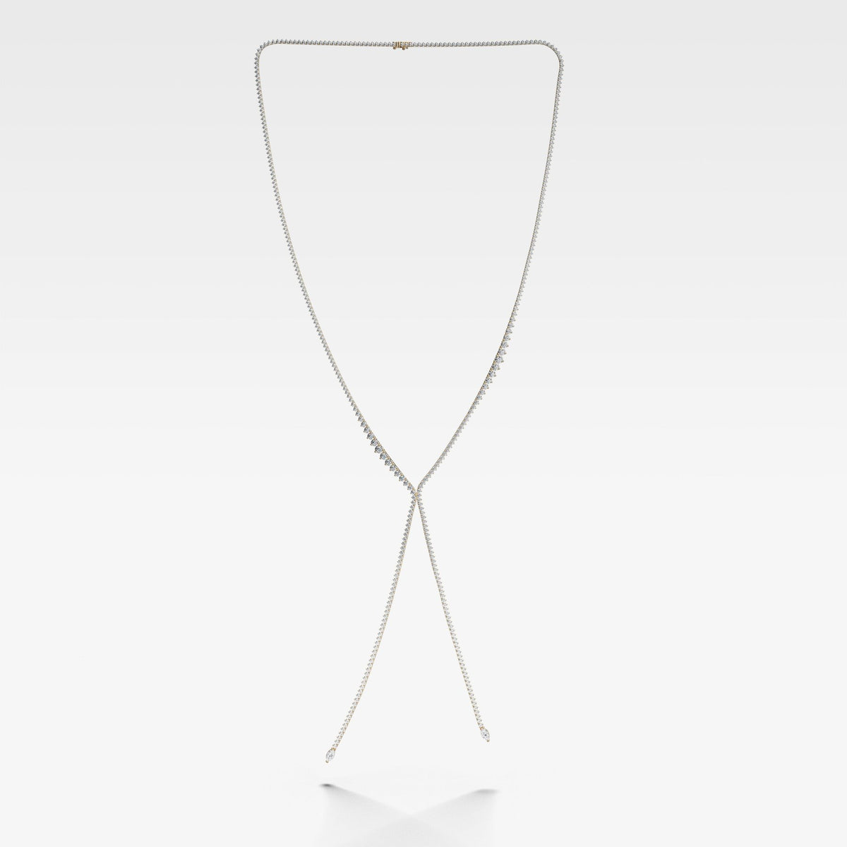 Diamond Bolo Lariat Necklace (14.50 carat) - GOODSTONE
