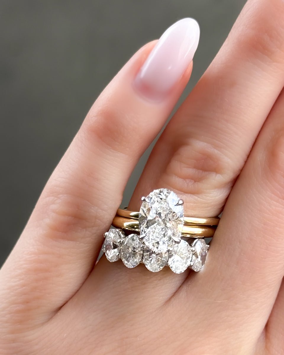 Donut Rounded Wedding Band 2.5mm - GOODSTONE