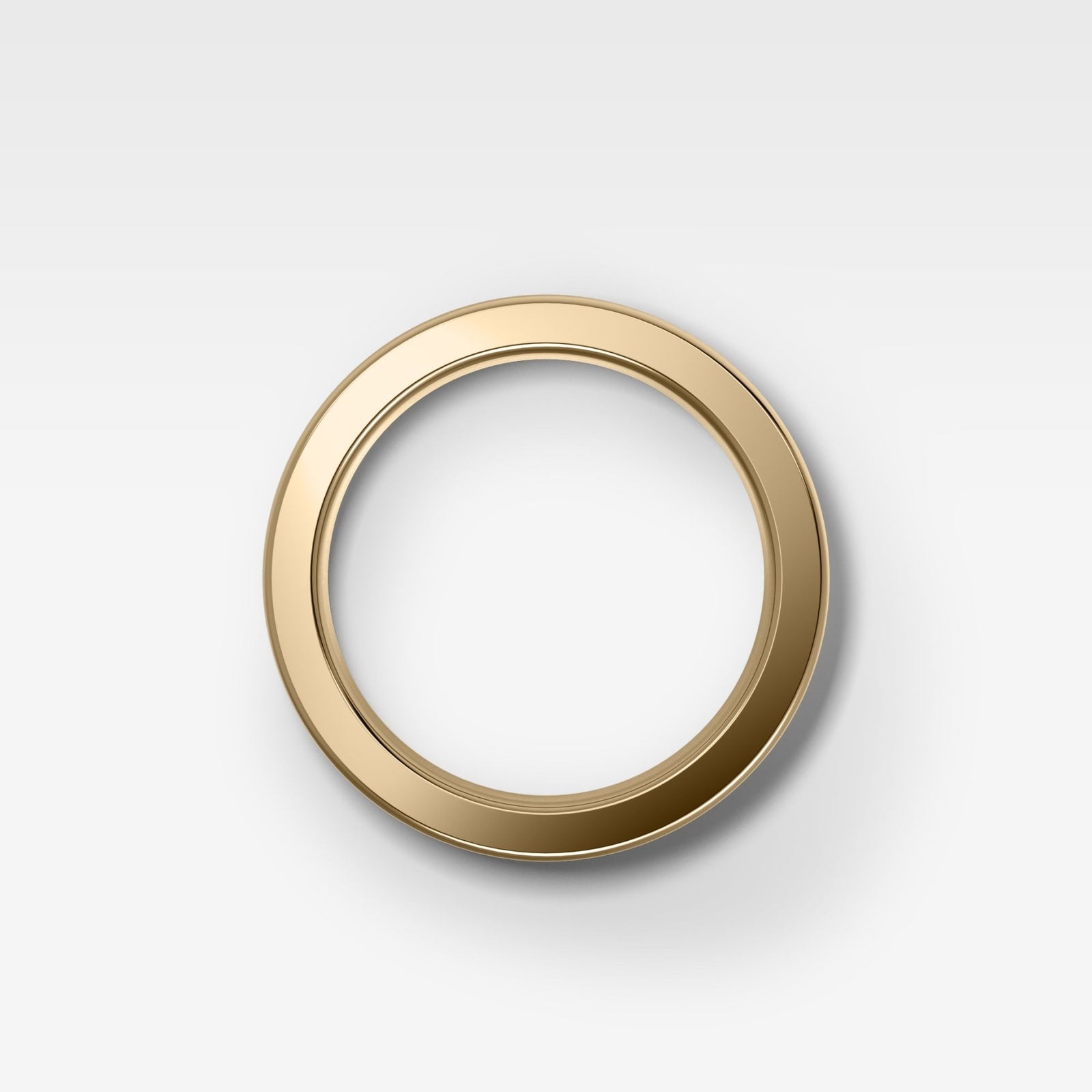 East West Channel Set Baguette Wedding Band - GOODSTONE