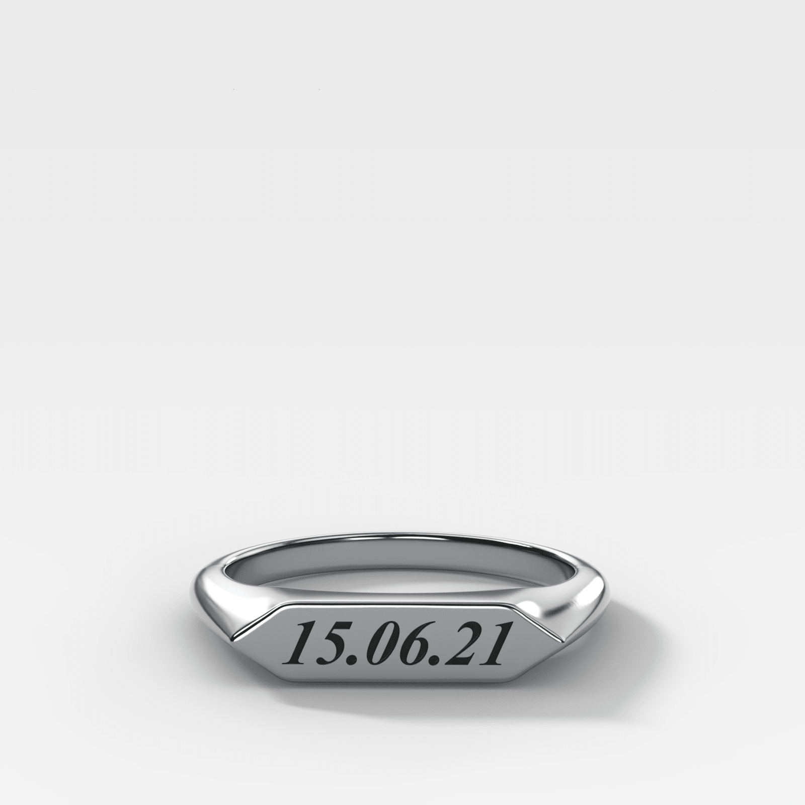 Engravable Signet Ring - GOODSTONE