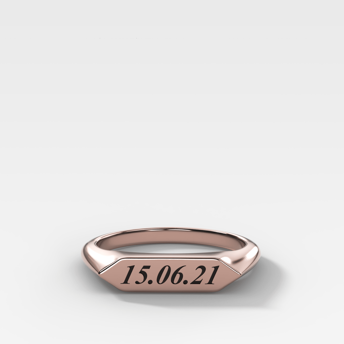 Engravable Signet Ring - GOODSTONE
