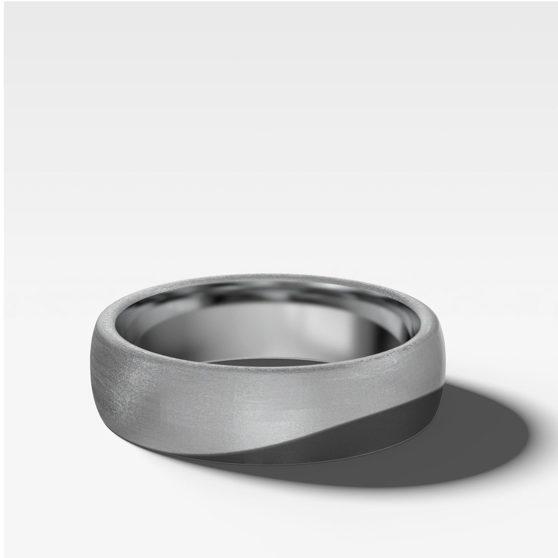 European Style Matte Wedding Band 6mm - GOODSTONE