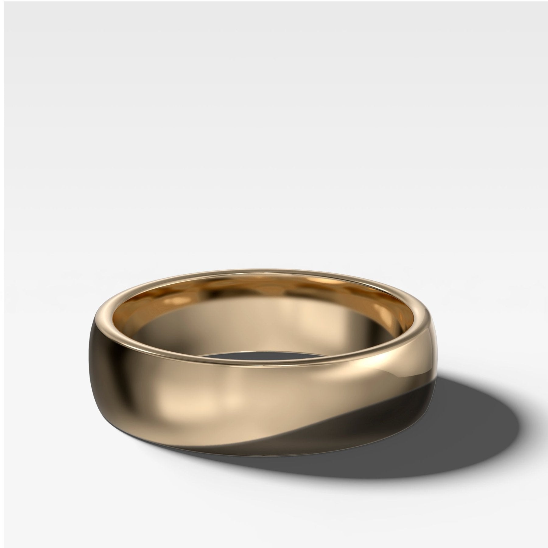 European Style Wedding Band 6mm - GOODSTONE