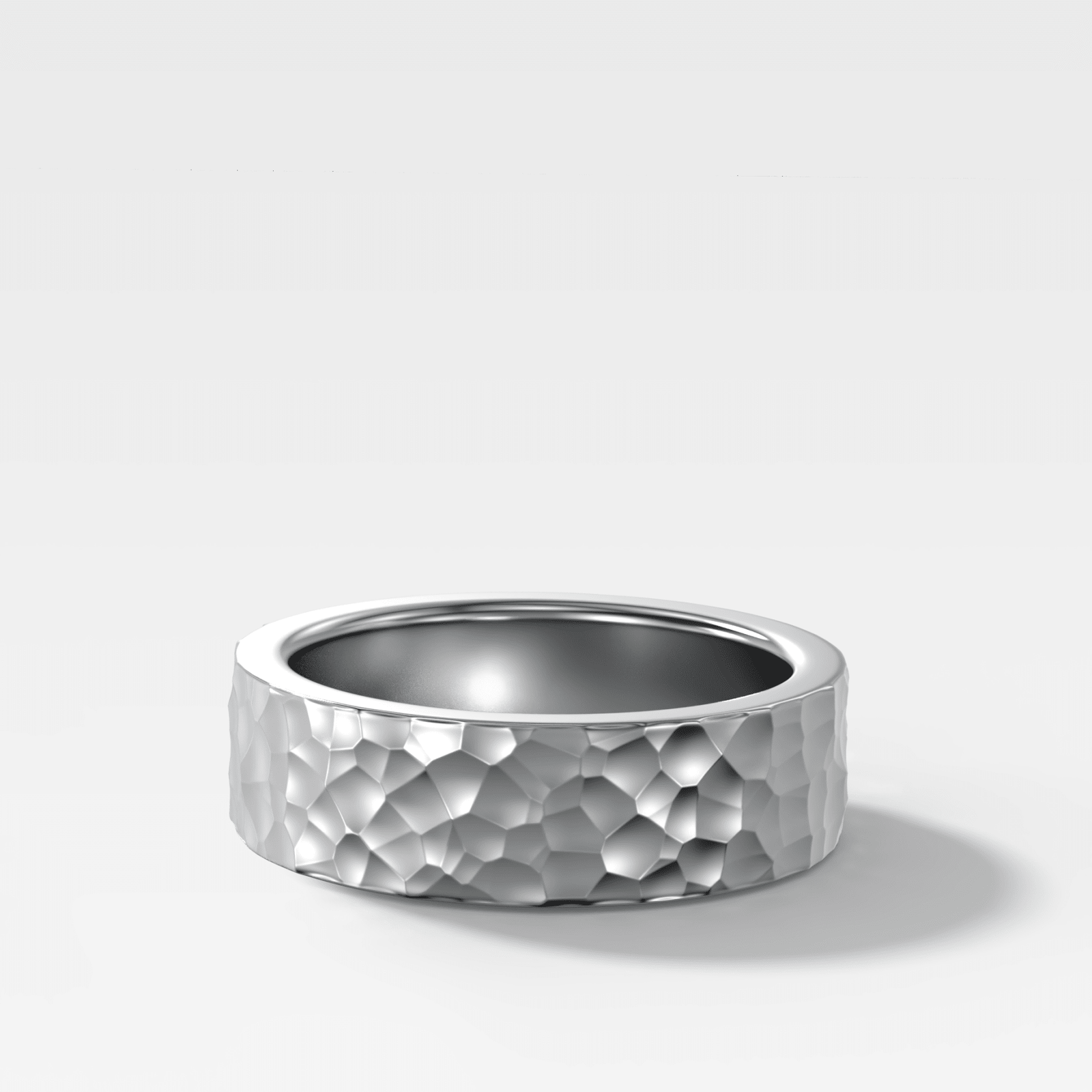 Finest Hammered Wedding Band 6mm - GOODSTONE
