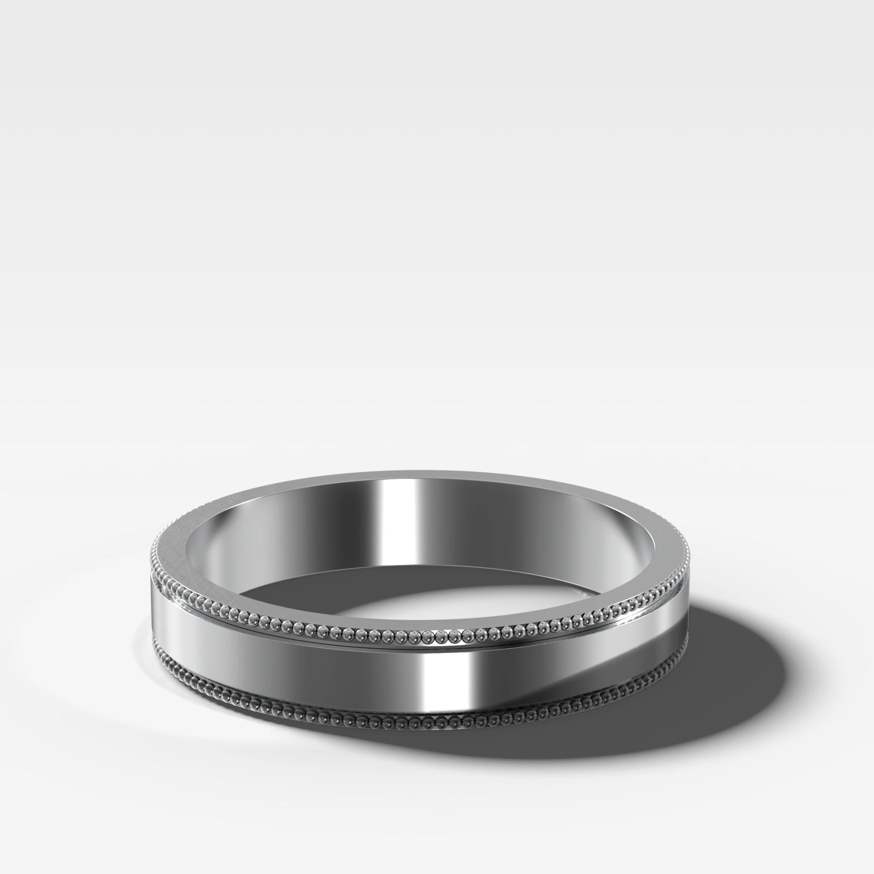 Finest Milgrain Wedding Band 4mm - GOODSTONE