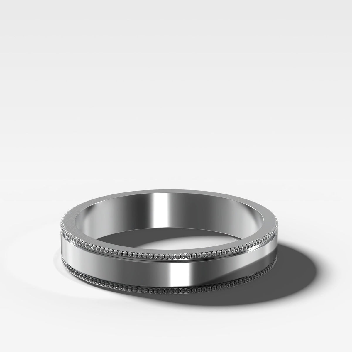 Finest Milgrain Wedding Band 4mm - GOODSTONE