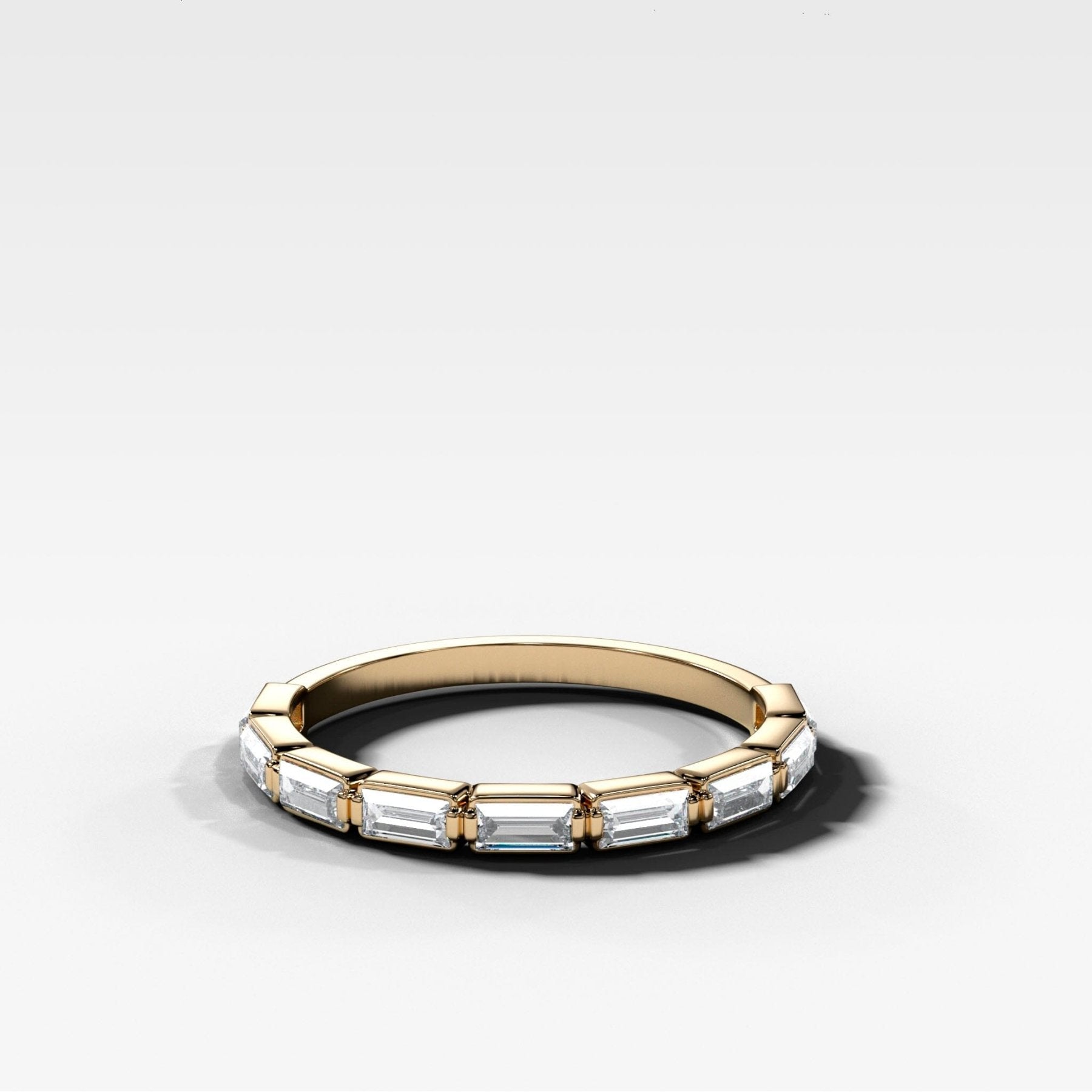 Iris Baguette Wedding Band - GOODSTONE