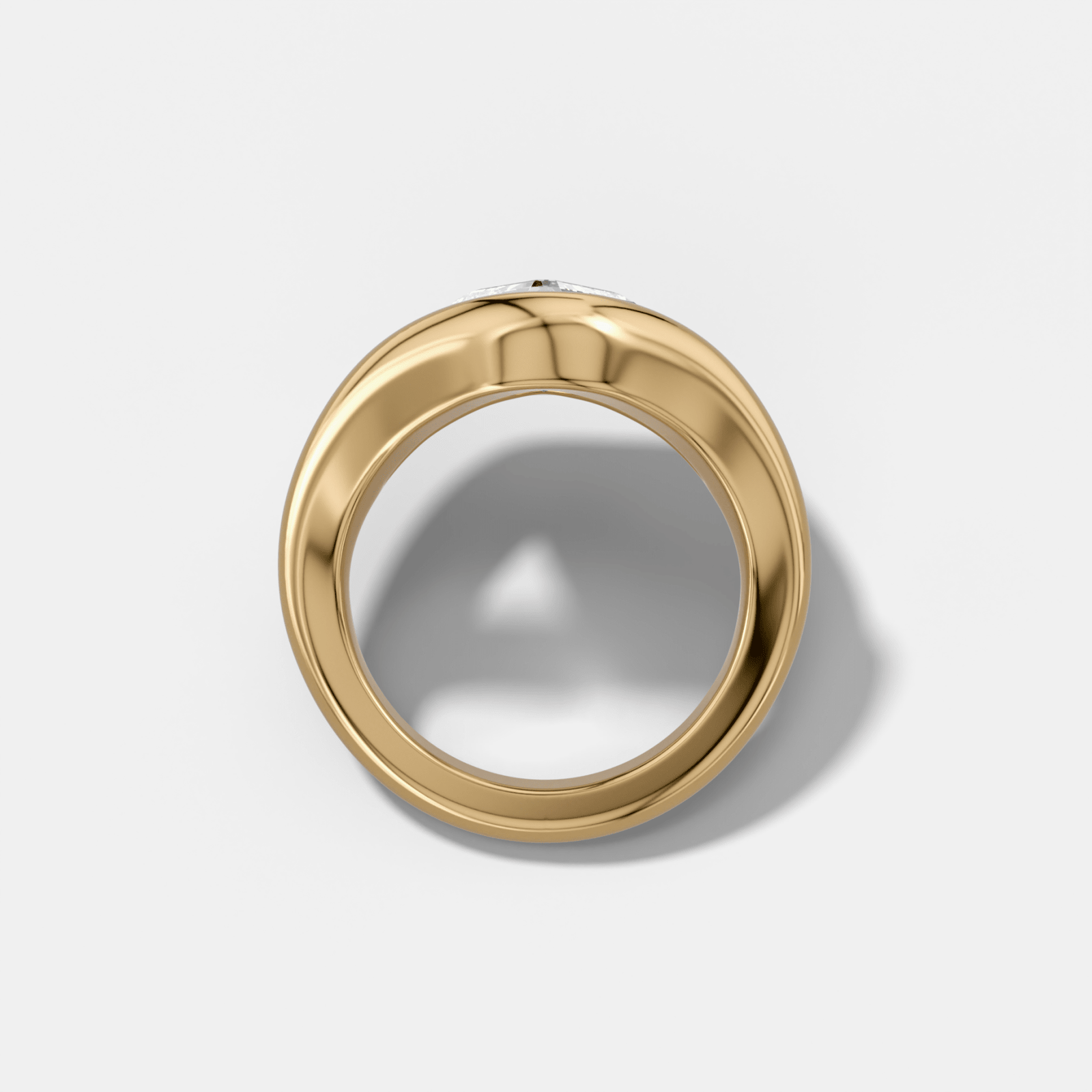 Iris Engagement Ring With an Asscher Cut Diamond - GOODSTONE