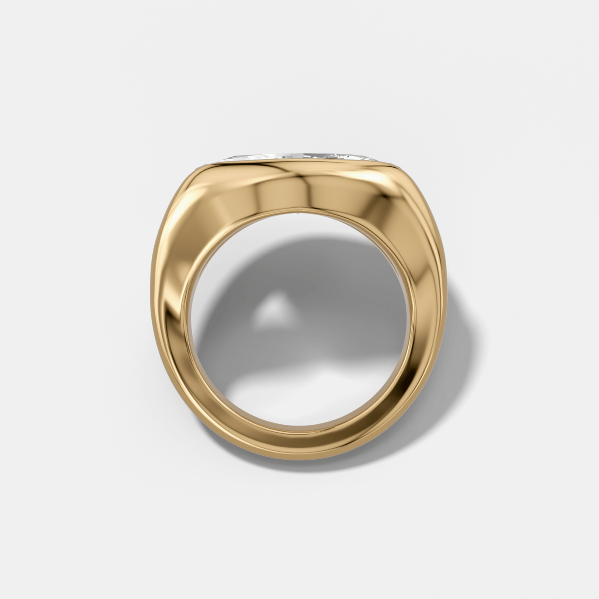 Iris Engagement Ring With East West Marquise Cut Diamond - GOODSTONE