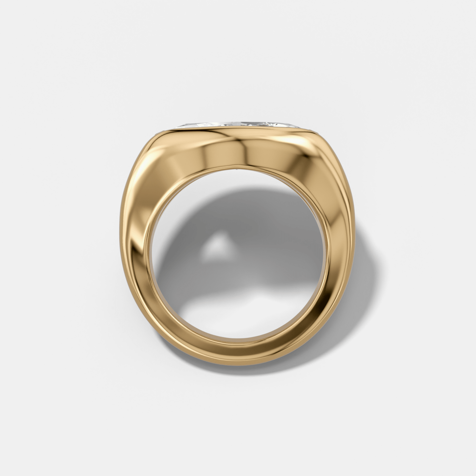 Iris Engagement Ring With East West Marquise Cut Diamond - GOODSTONE