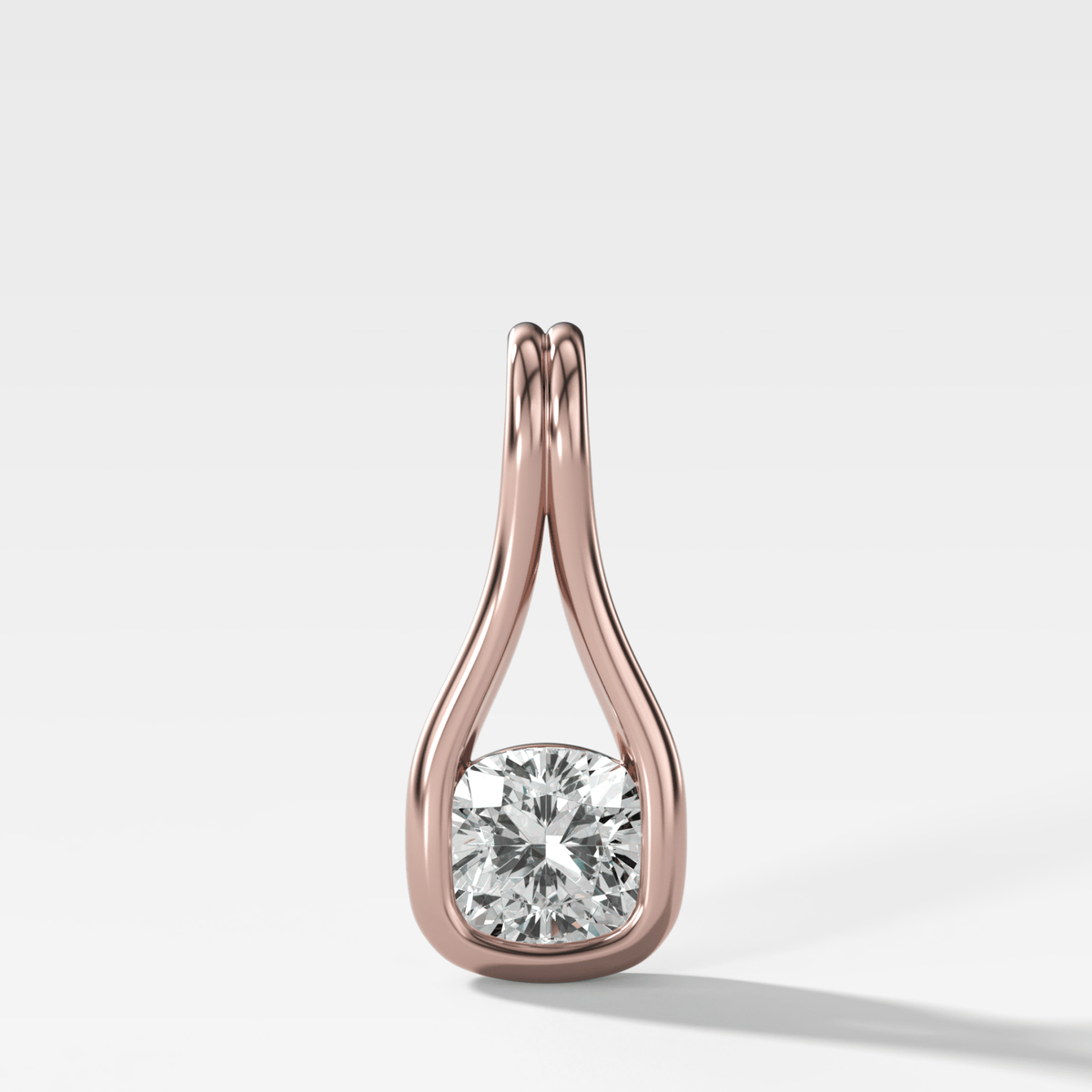 Lasso Cushion Attachable Diamond Pendant - GOODSTONE