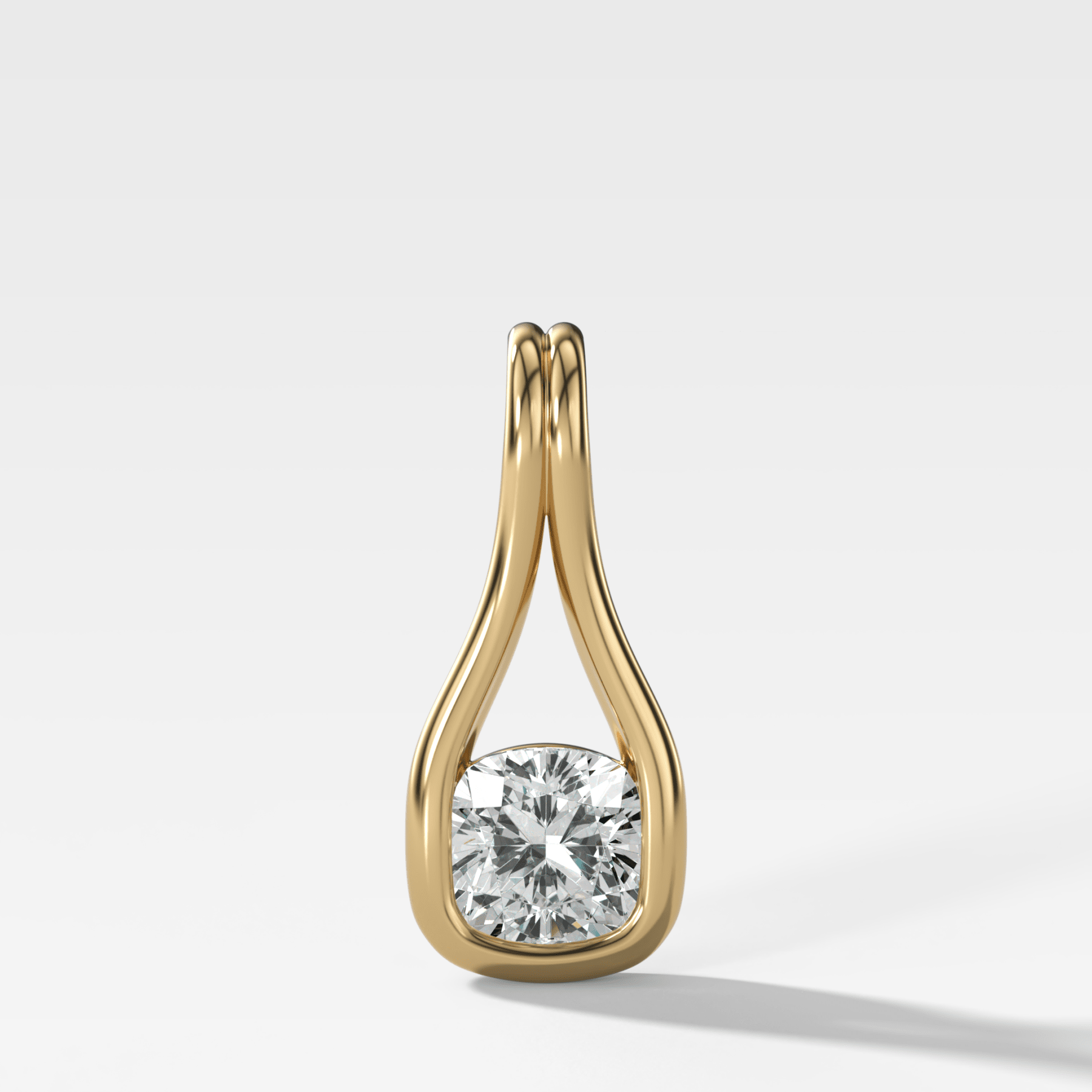 Lasso Cushion Attachable Diamond Pendant - GOODSTONE
