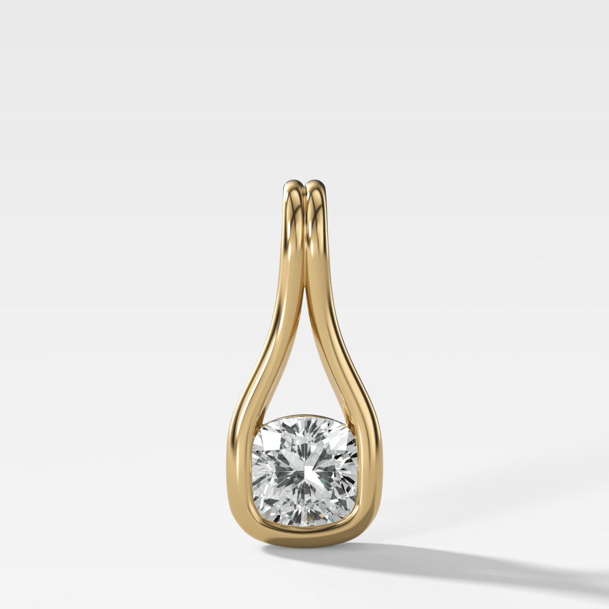 Lasso Cushion Attachable Diamond Pendant - GOODSTONE