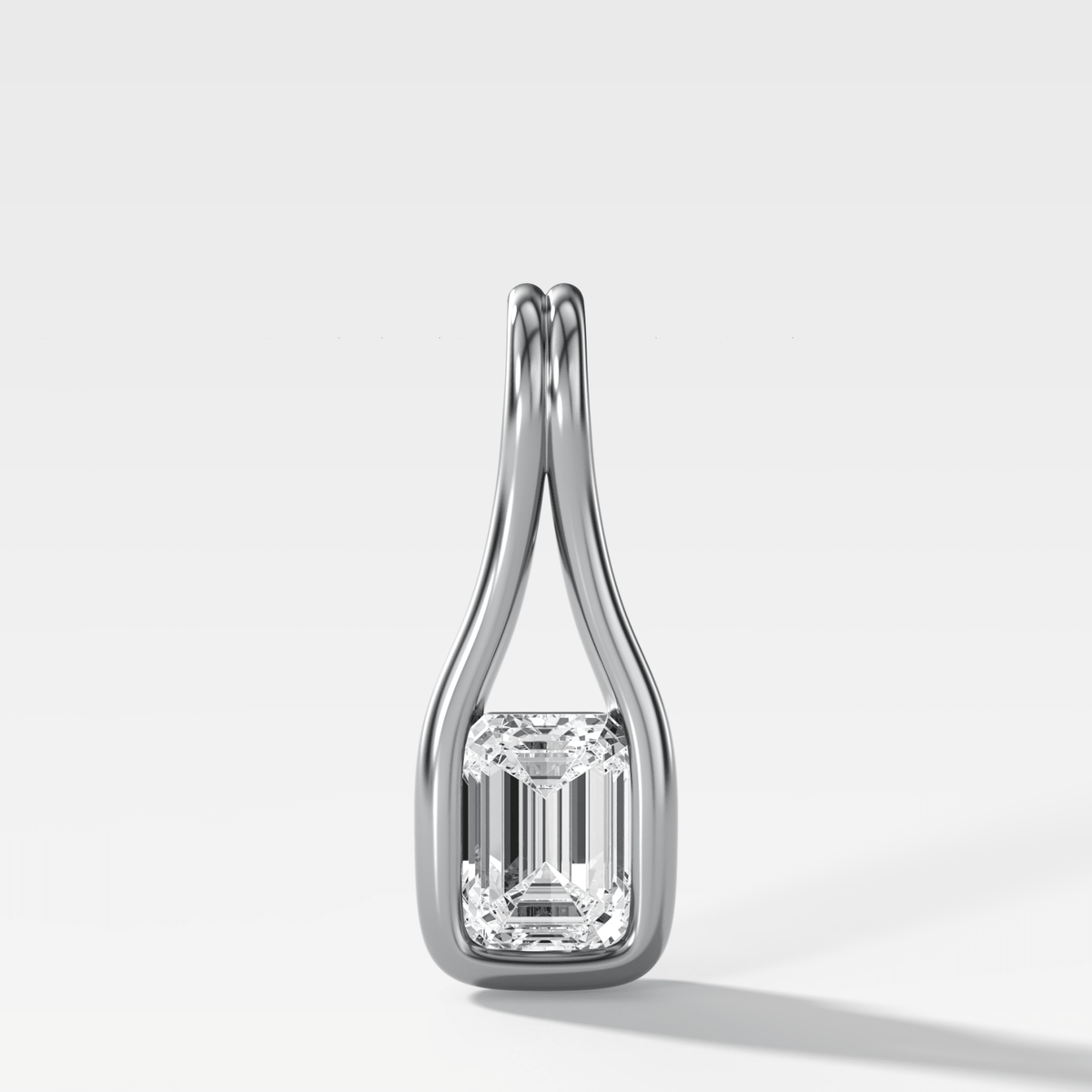 Lasso Emerald Attachable Diamond Pendant - GOODSTONE