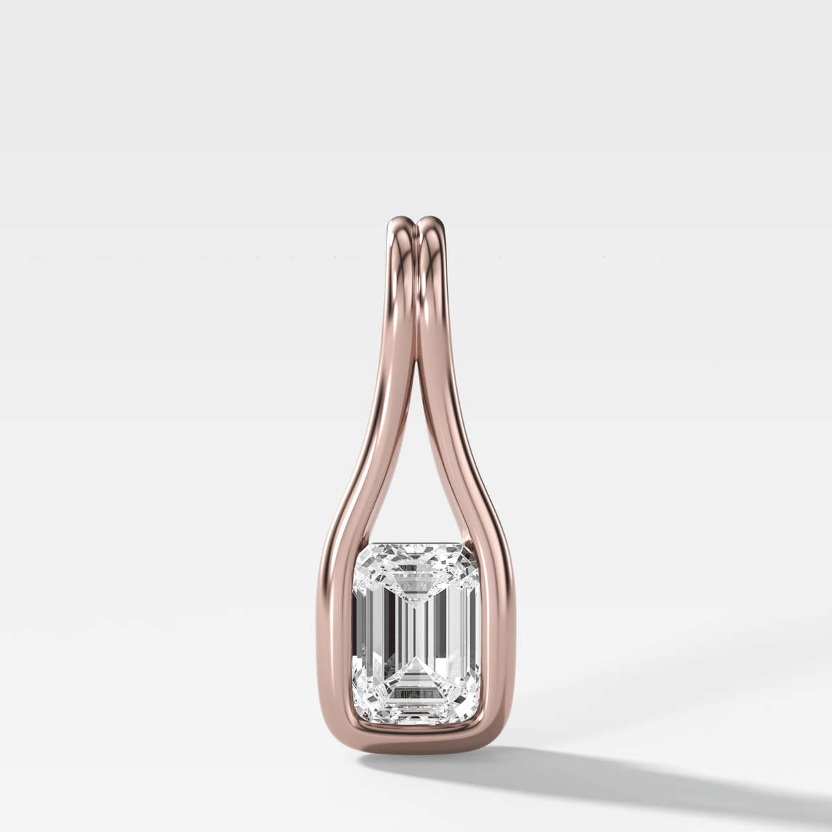 Lasso Emerald Attachable Diamond Pendant - GOODSTONE