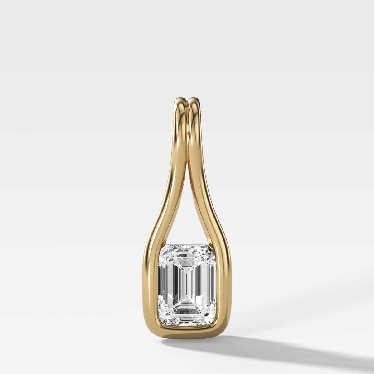Lasso Emerald Attachable Diamond Pendant - GOODSTONE