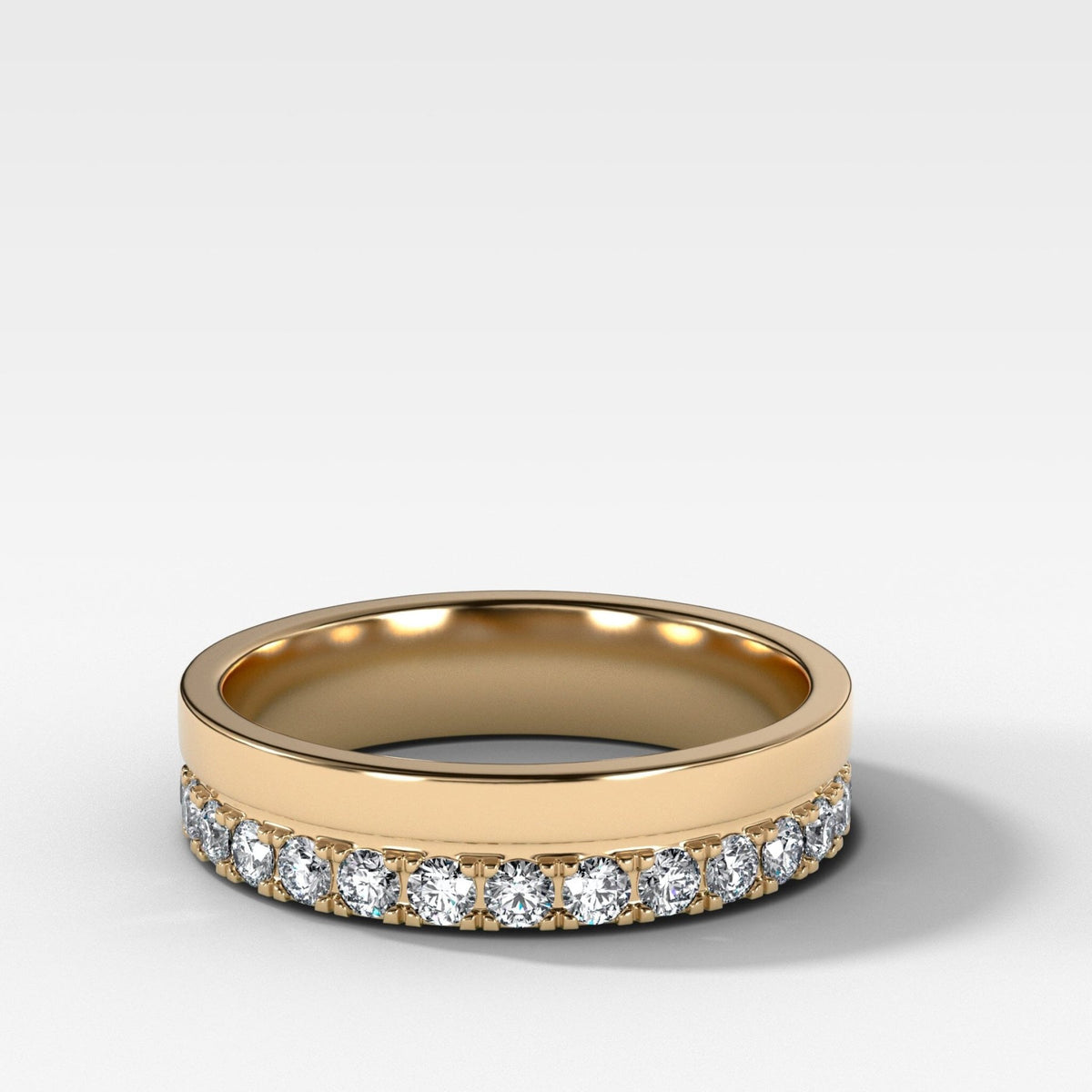 Luminaire Combo Wedding Band - GOODSTONE