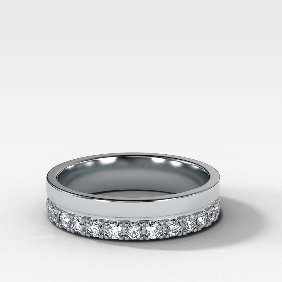 Luminaire Combo Wedding Band - GOODSTONE