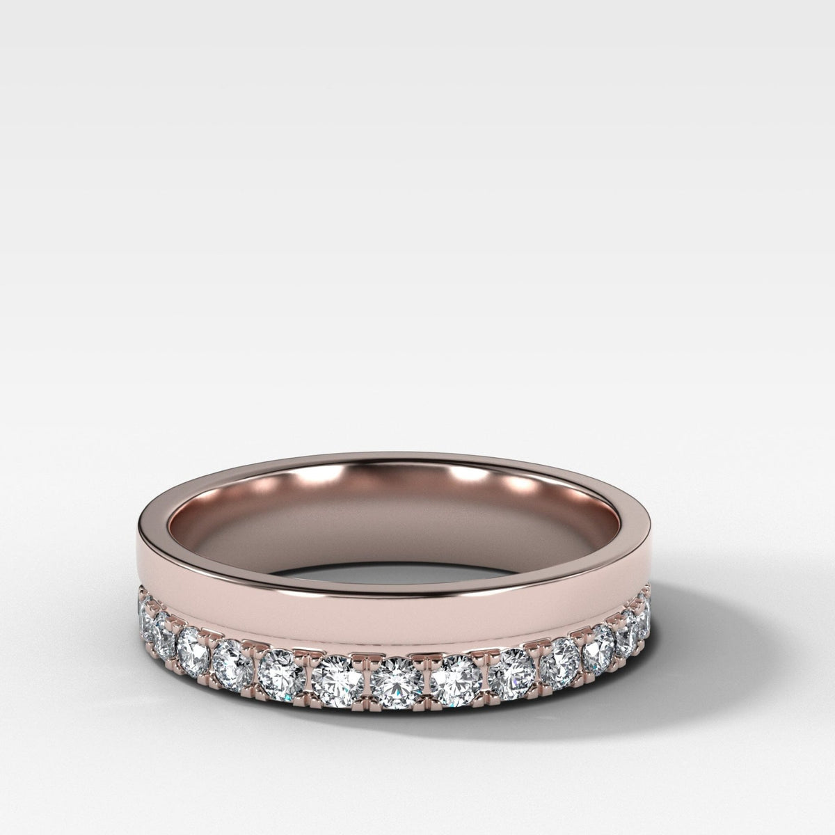 Luminaire Combo Wedding Band - GOODSTONE