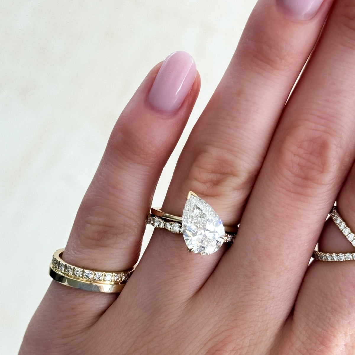 Luminaire Combo Wedding Band - GOODSTONE