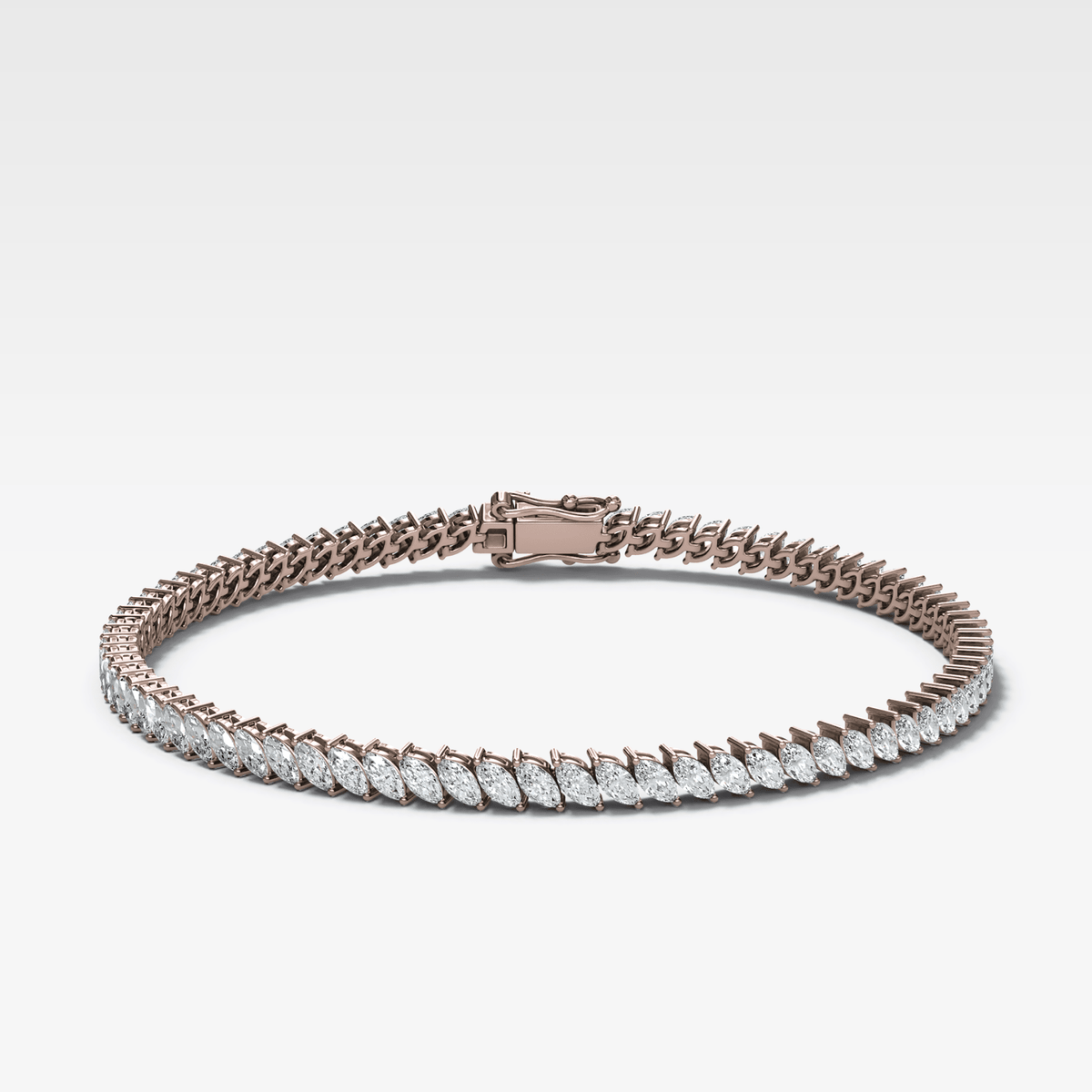 Marquise Tennis Bracelet (3.80 carat) - GOODSTONE