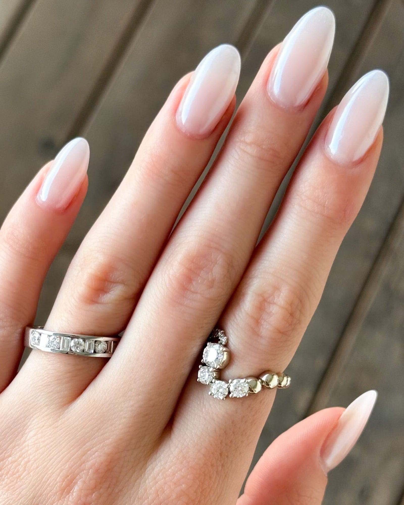 Multi Shape Channel Set Eternity band Band Good Stone Inc Yellow Gold 14k Natural