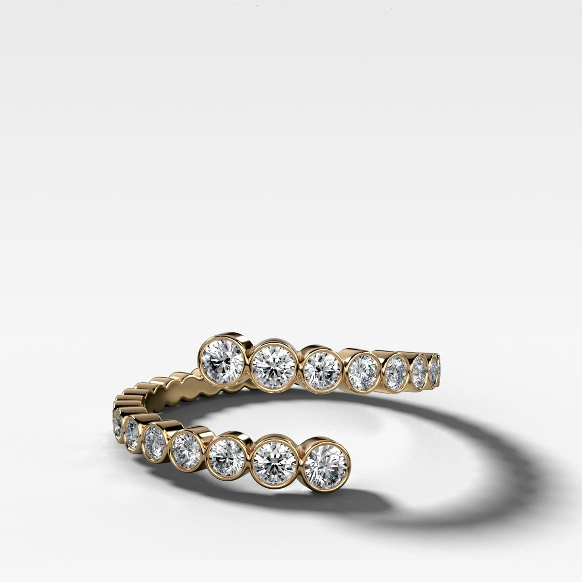 Open Bezel Wrap Ring - GOODSTONE