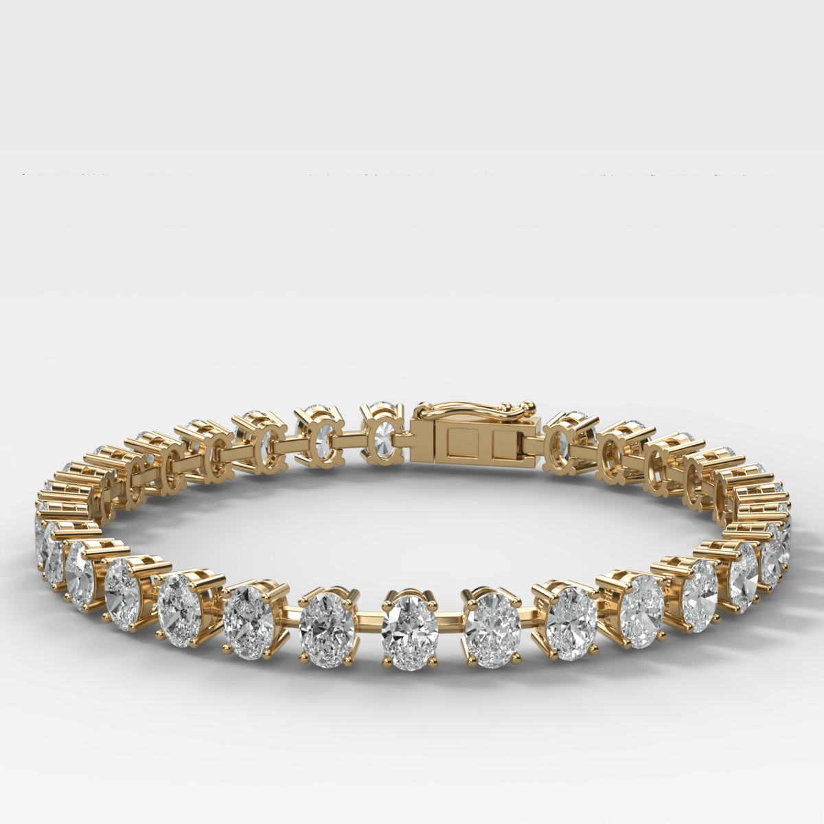Oval Spaced Diamond Bracelet (5.5 carat) - GOODSTONE