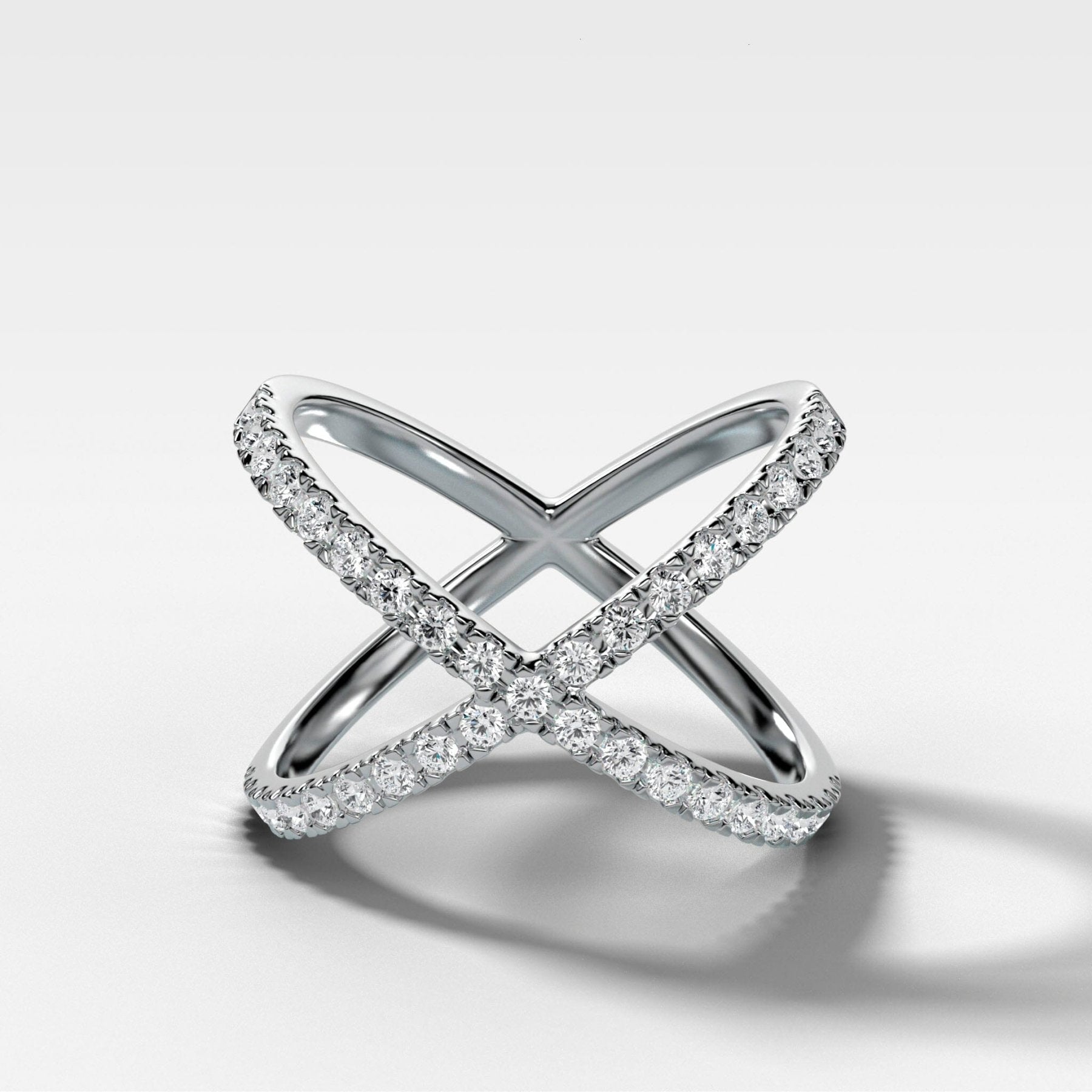 Pavé X Diamond band - GOODSTONE