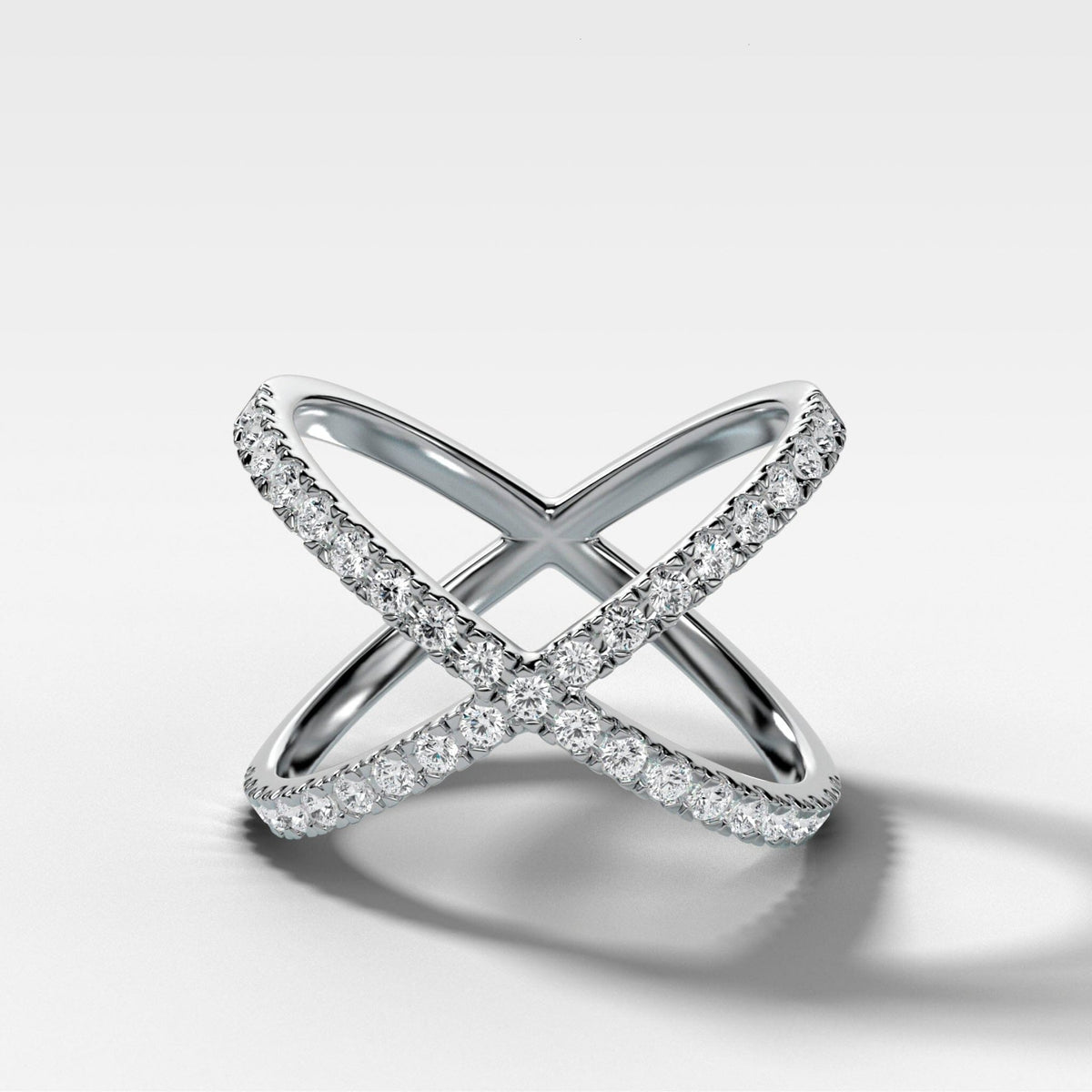 Pavé X Diamond band - GOODSTONE