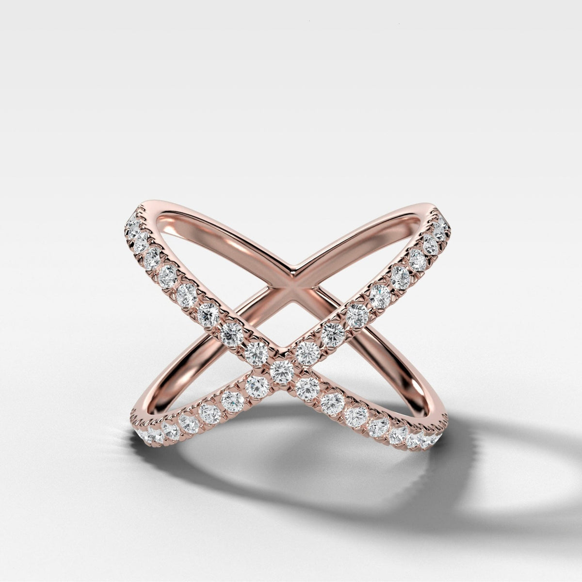 Pavé X Diamond band - GOODSTONE