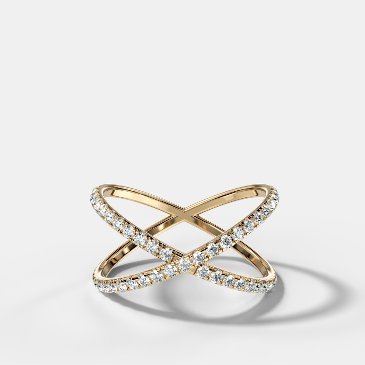 Pavé X Diamond band - GOODSTONE