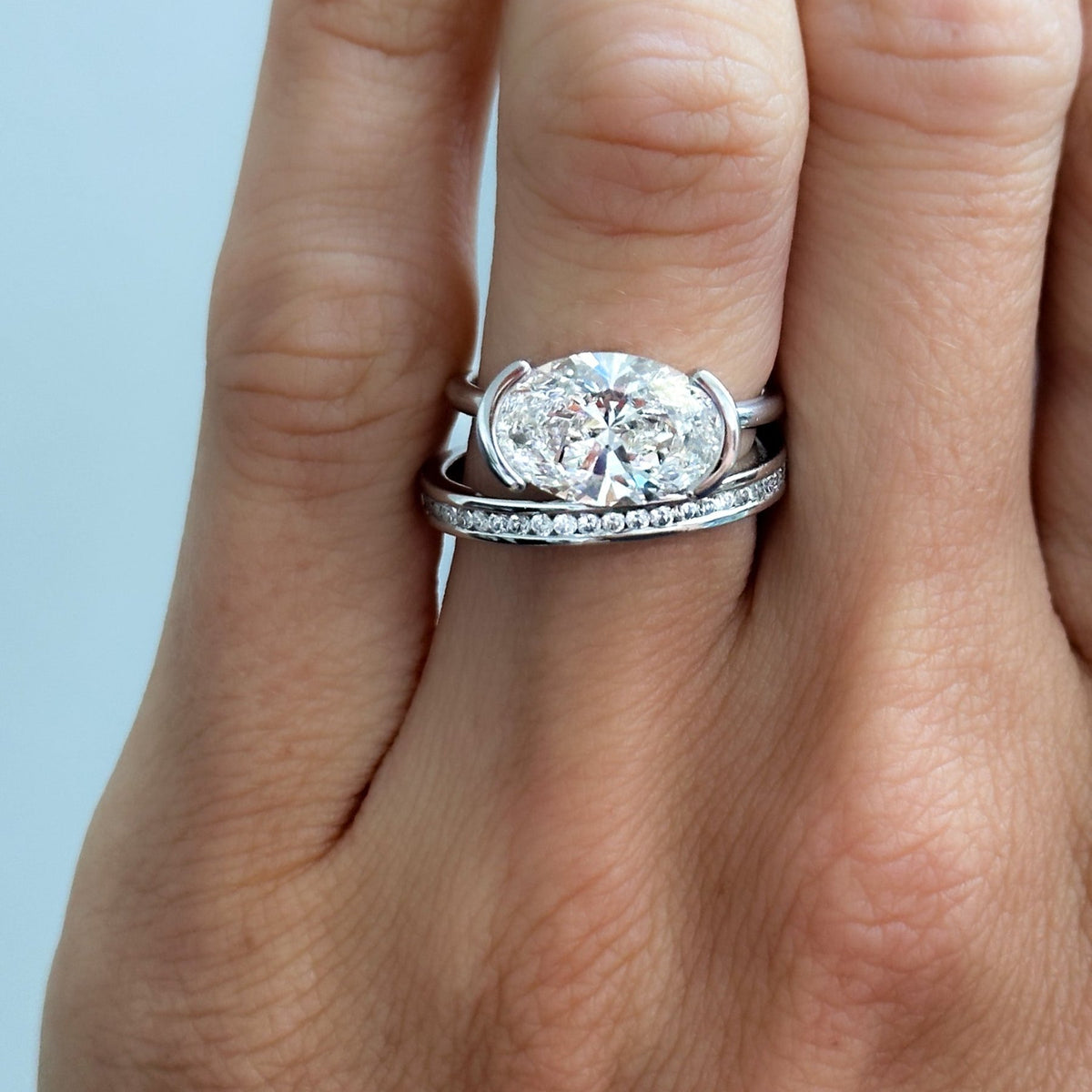 Petite Channel Set Wedding Band - GOODSTONE